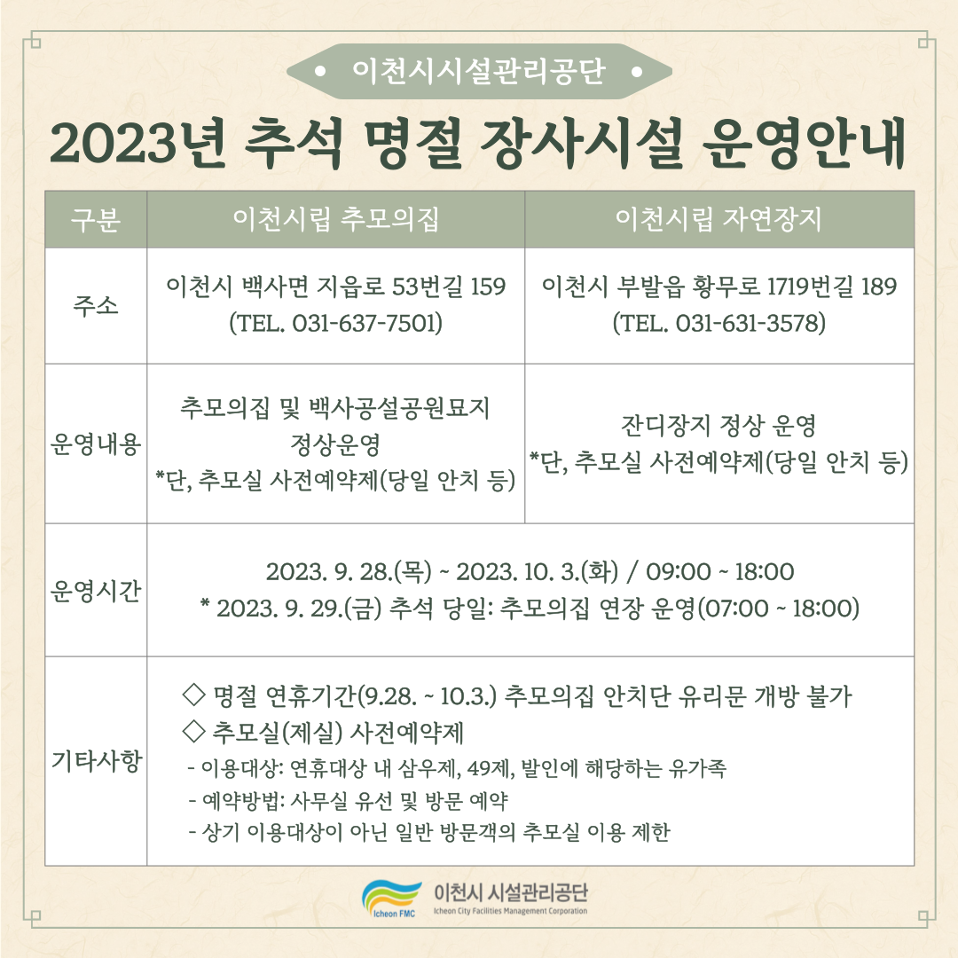 2023년 추석명절 장사시설 운영안내.jpg 이미지